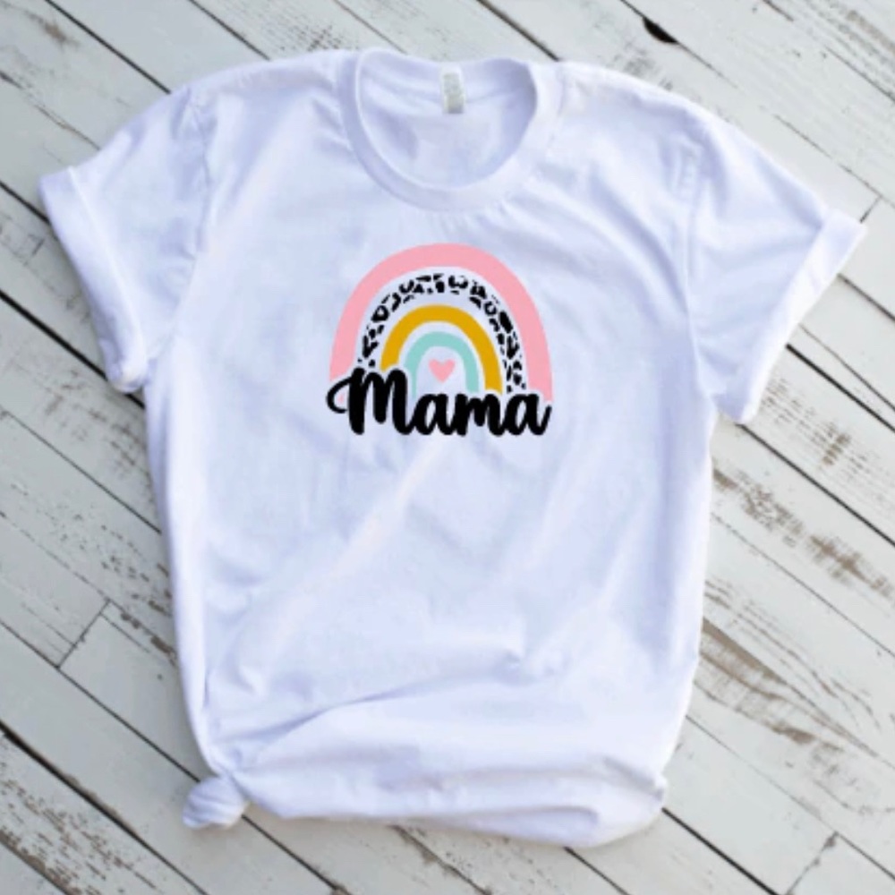 Rainbow 🌈 Mama Tee